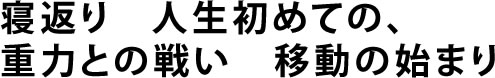 移動の始まり